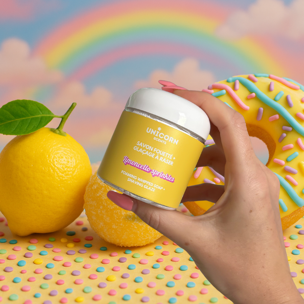 Glaçage à raser - Limoncello sprinkles