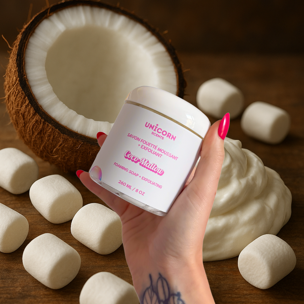 Savon exfoliant JUMBO - Coco mallow