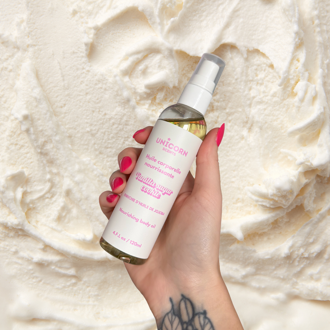 Huile corporelle - Sugar cookie