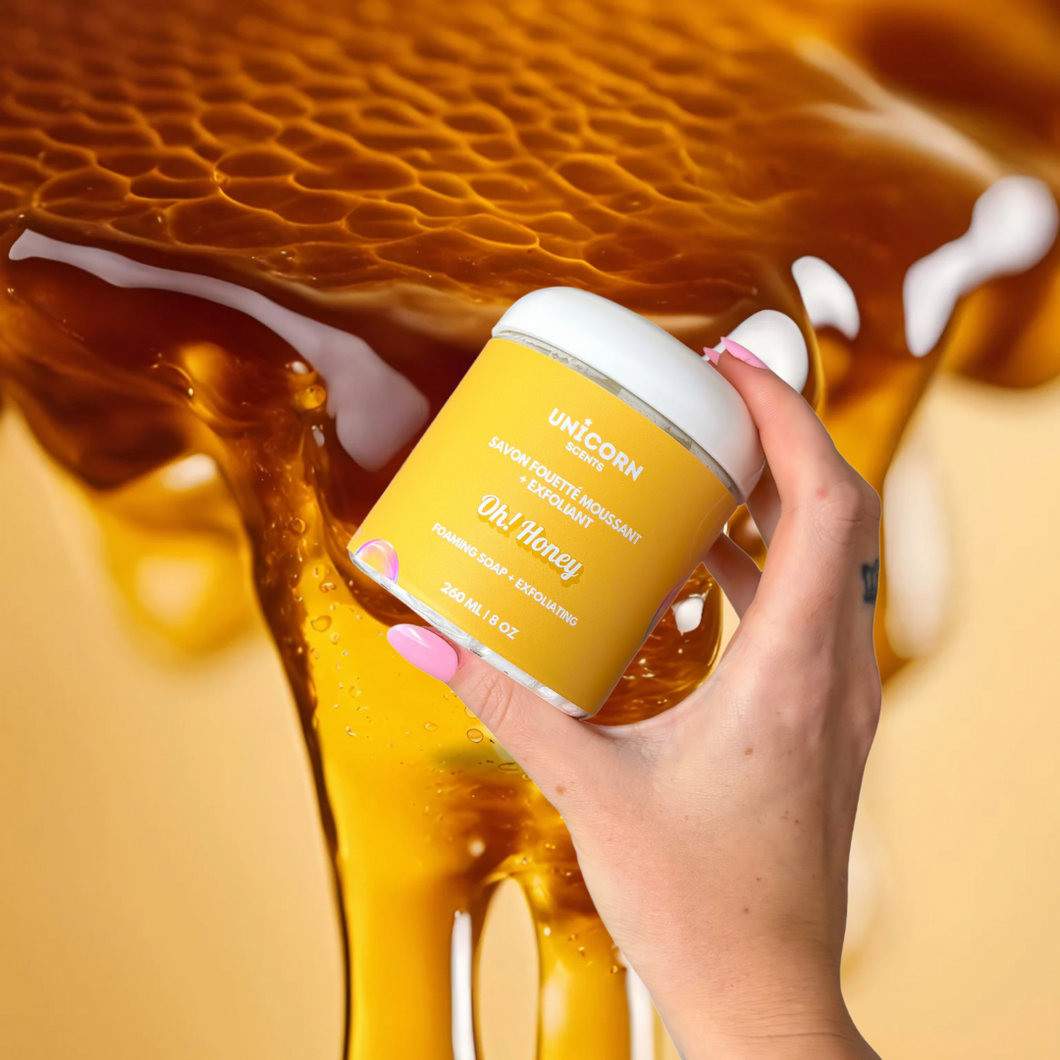 Savon exfoliant JUMBO - Oh! Honey