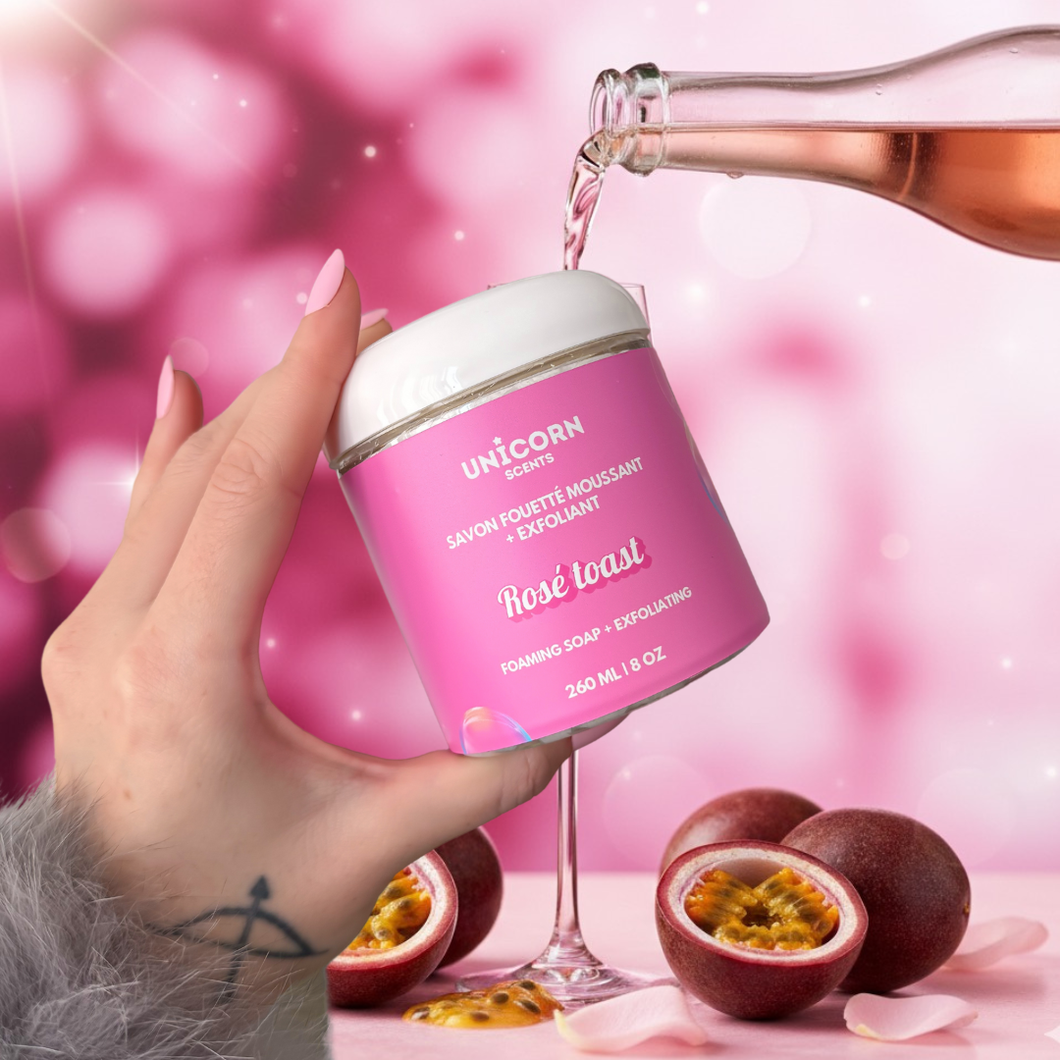 Savon exfoliant JUMBO - Rosé toast